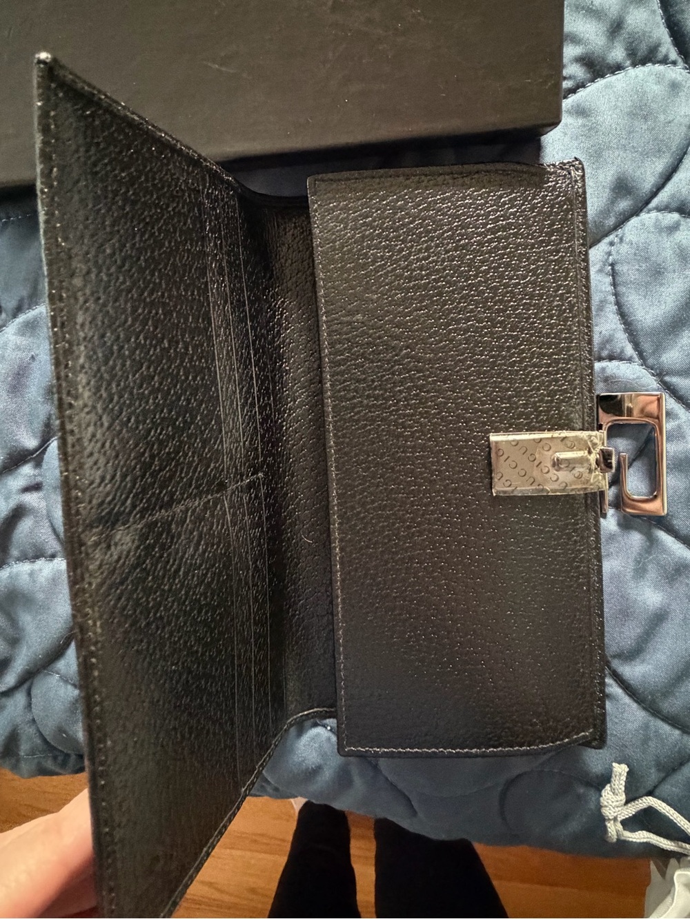 Authentic Gucci Black Leather Wallet - Tom Ford Era - Picture 4 of 11